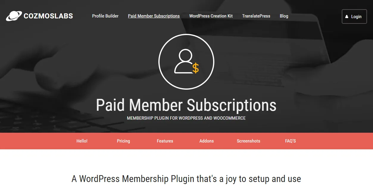 Paid Member Subscriptions