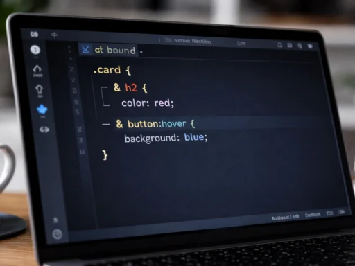 native css nesting in modern browsers (2026)